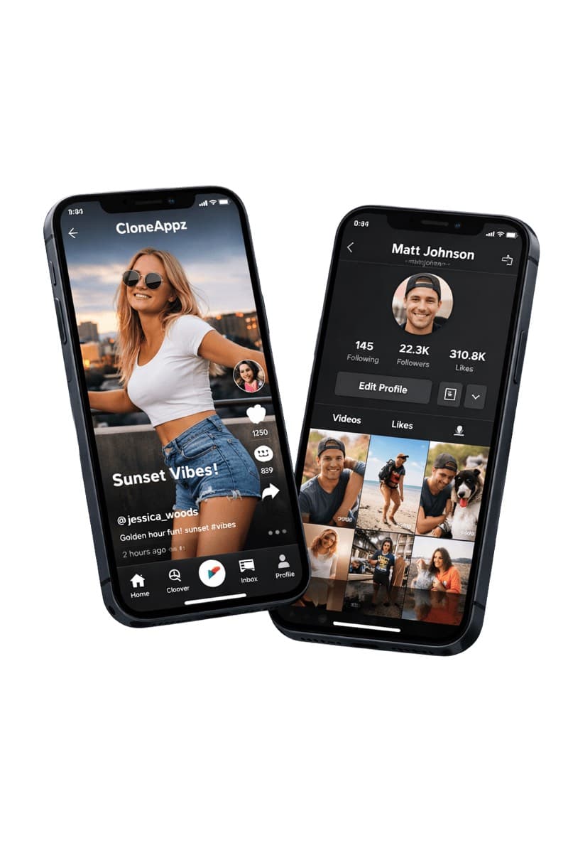 TikTok clone short-video app