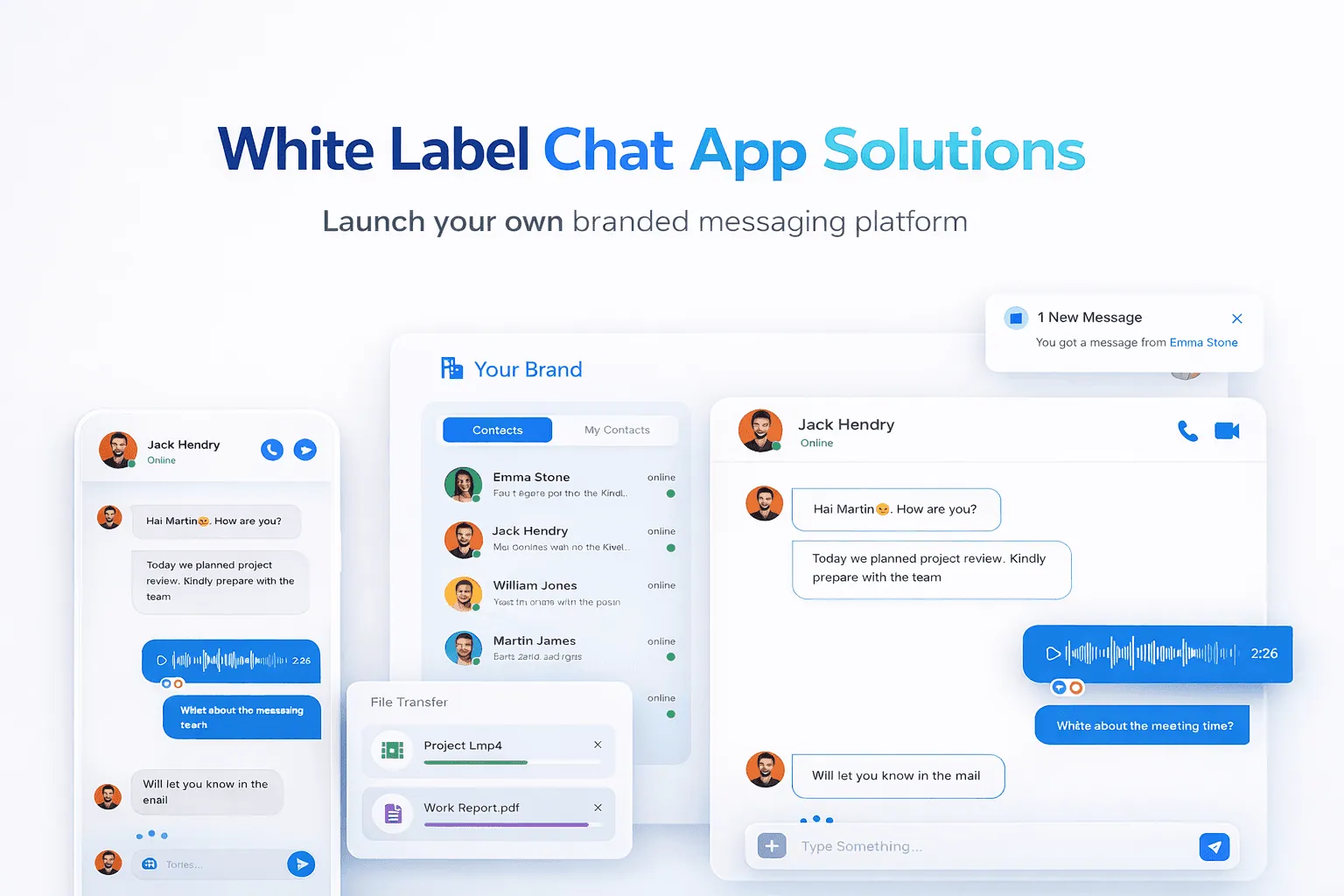 White Label Chat App Solution