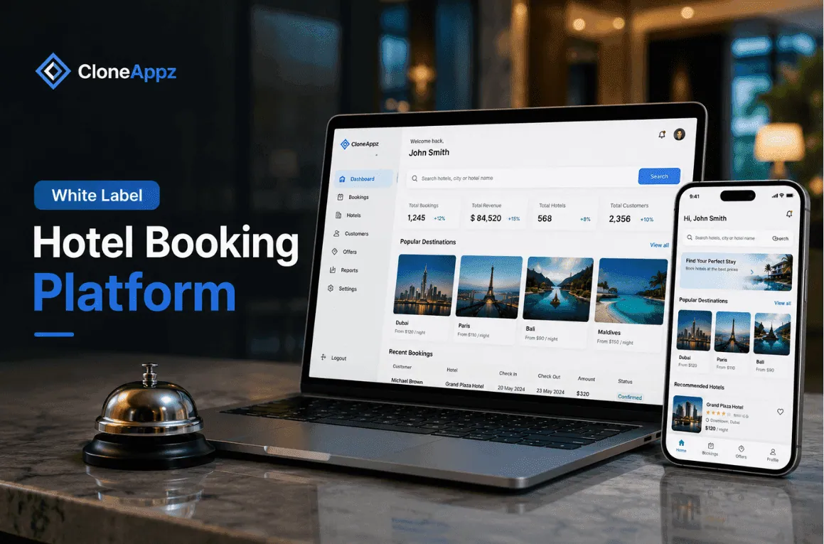 White label hotel booking platform
