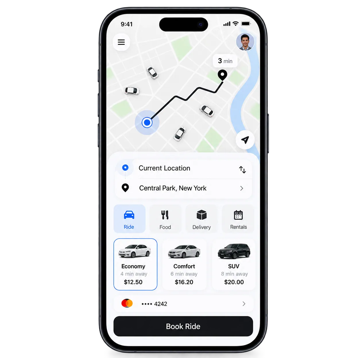 Mobility app preview